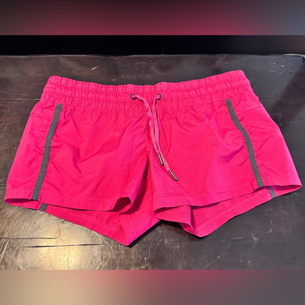 Women's Pink Exercise Shorts